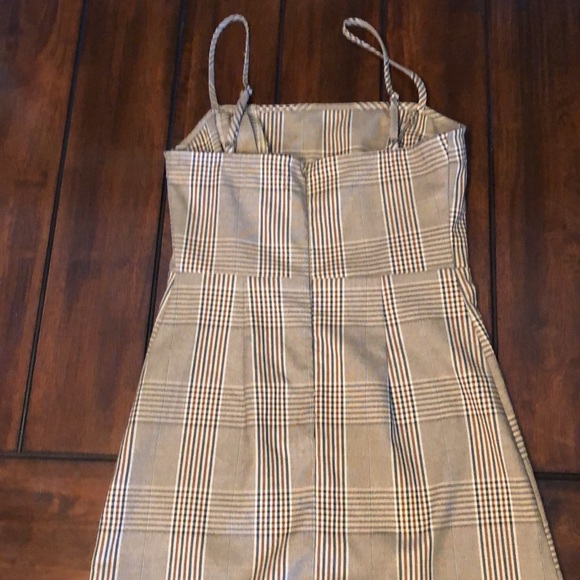 UO Mini Dress Size S - plaid zip up back. - Picture 10 of 11